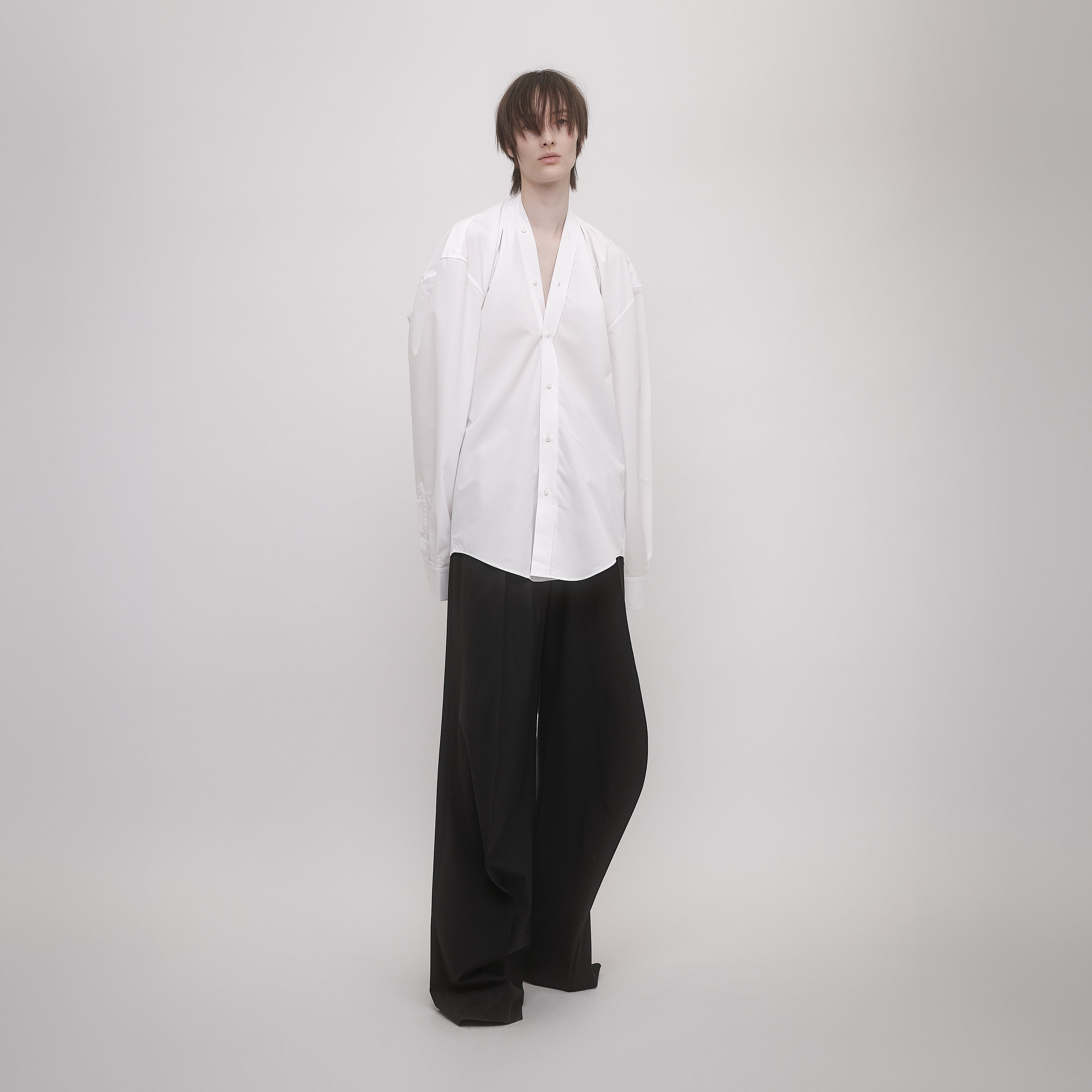 COLLARLESS SHIRT – ALAINPAUL COLLARLESS SHIRT – ALAINPAUL