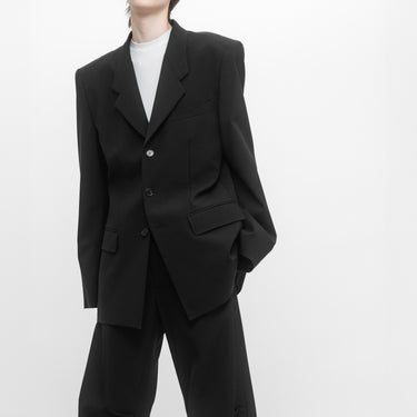 SINGLE BREASTED TAILORED JACKET