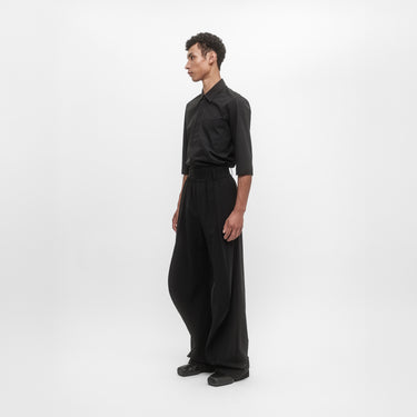 KNEE SHAPE TAILORED PANTS