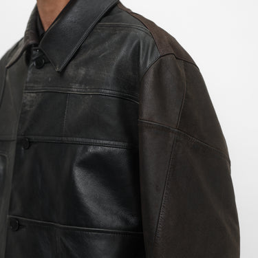 REWORKED HERITAGE LEATHER JACKET