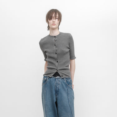 MID-SLEEVE CARDIGAN