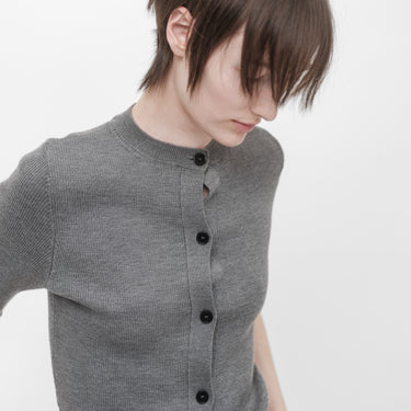 MID-SLEEVE CARDIGAN