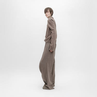 KNEE SHAPE TAILORED PANTS