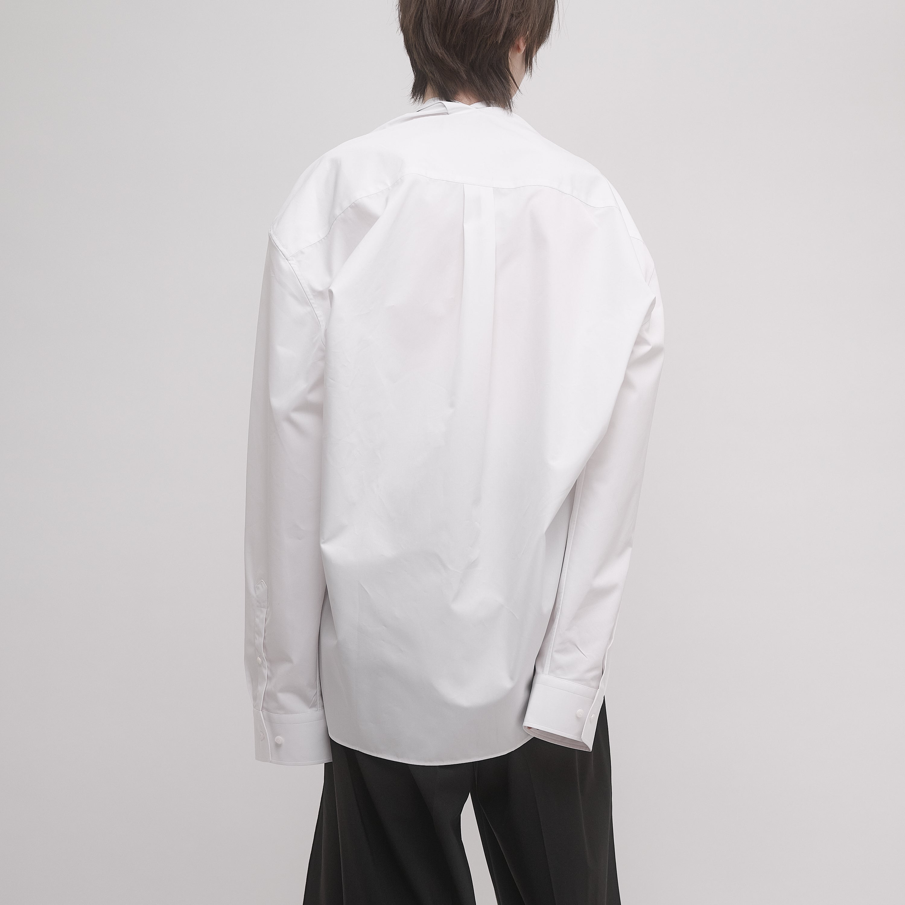 COLLARLESS SHIRT – ALAINPAUL