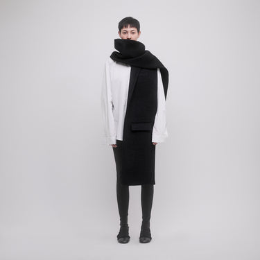 TROMPE L'ŒIL TAILORED SCARF
