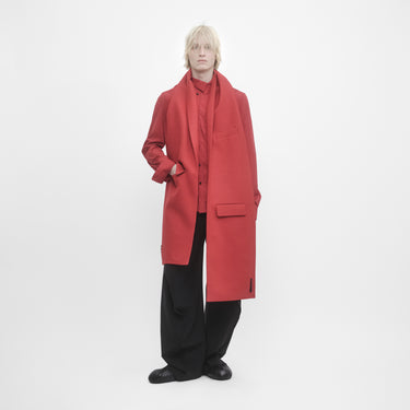 ÉCHARPE TAILLEUR AVEC TROMPE-L'OEIL