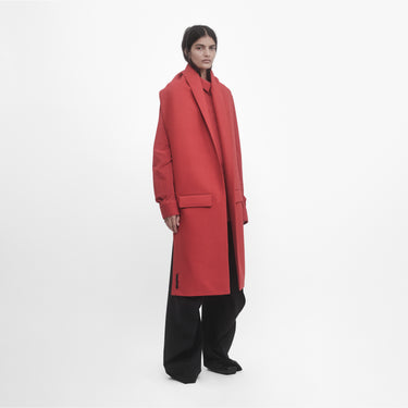 TROMPE L'OEIL TAILORED SCARF