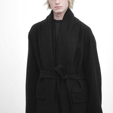 MANTEAU DOUBLE-FACE CEINTURÉ