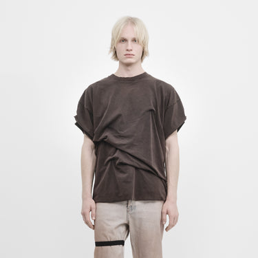 TEE SHIRT À MANCHES COURTES AVEC MOUVEMENT FIGÉ