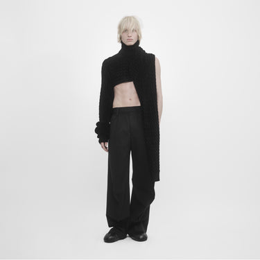 CROPPED KNIT TURTLENECK