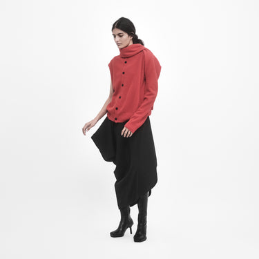 SLIDE-OFF SLEEVES CARDIGAN