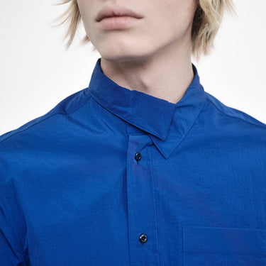 CHEMISE À MANCHES LONGUES AVEC COL SUPERPOSÉ