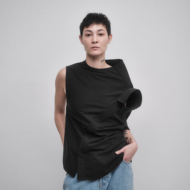OFF-THE-SHOULDER SHIRT